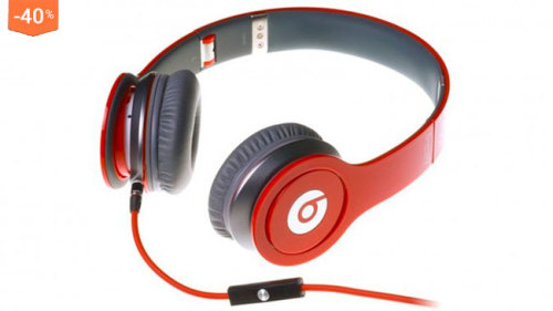 Скидка 40% на все наушники Monster Beats by Dr. Dre